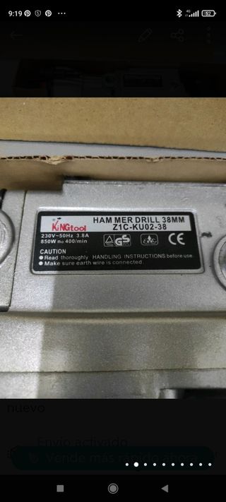 Taladro combinado