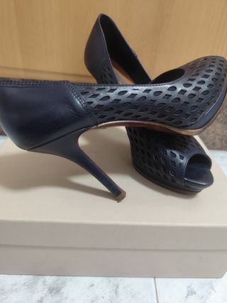 Tacones Uterqüe azules