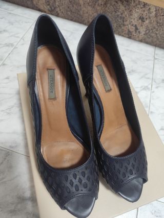 Tacones Uterqüe azules