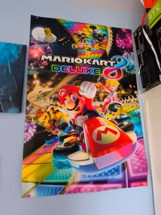 Poster Mario Kart 8 Deluxe Nintendo