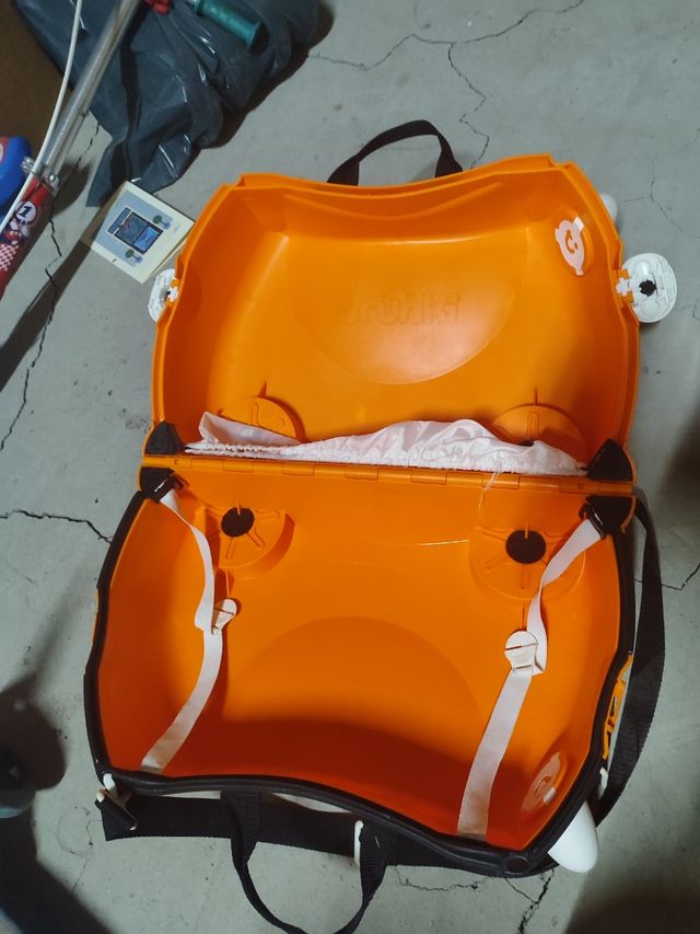 Maleta Trunki infantil naranja tigre
