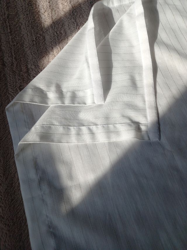 2 estores blancos | 1.22x080.5