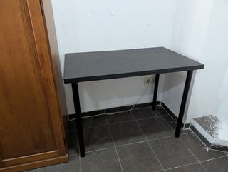 Mesa escritorio negra madera