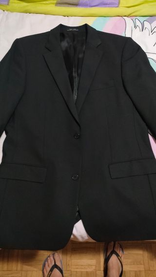 Traje Zara Hombre XL Negro