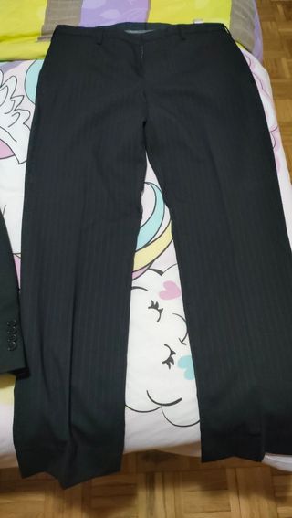 Traje Zara Hombre XL Negro