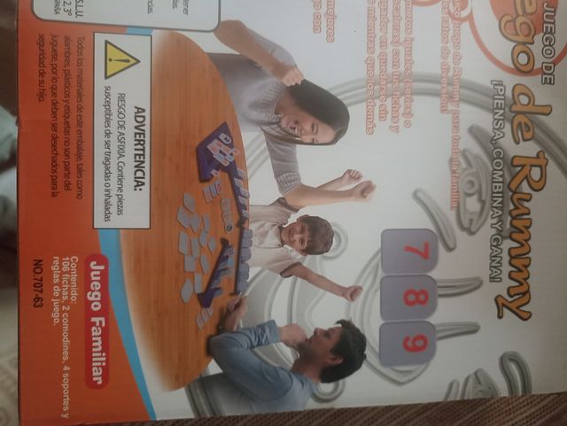 Juego de Rummy Familiar