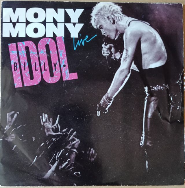 Billy Idol - Mony Mony Live. Single 1987.