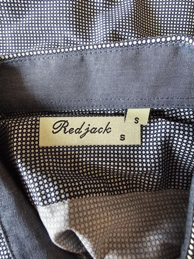 Camicia Redjack Grigio-Bianco