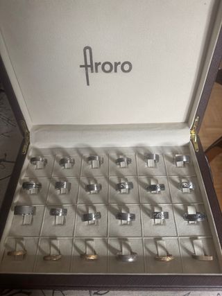 Anillos Aroro - 24 piezas