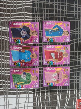 Adrenalyn Guantes de Oro - Cromos