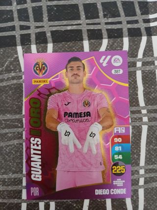Adrenalyn Guantes de Oro - Cromos
