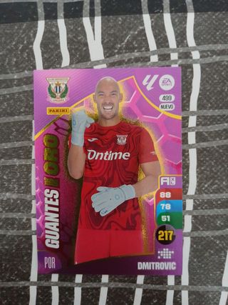 Adrenalyn Guantes de Oro - Cromos