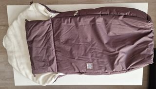 Funda carrito bebé marrón