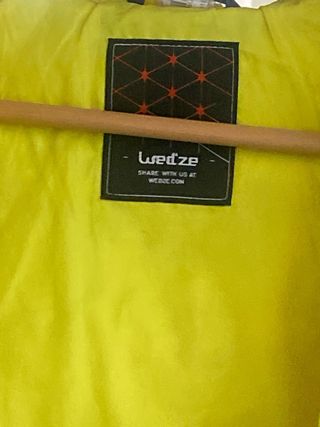 Oportunidad!!! Chaquetón Lued’ze gris-amarillo