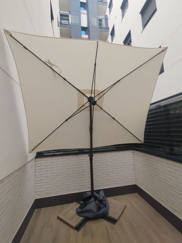 Parasol terraza - beige