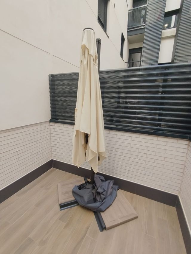 Parasol terraza - beige