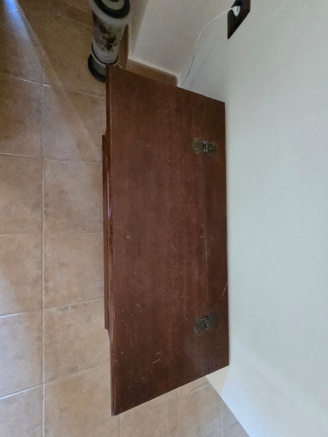 ARCA DE MADERA CON MARQUETERÍA ☎️683469031☎️