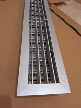 Rejillas climatización aluminio