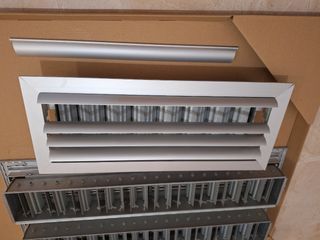 Rejillas climatización aluminio