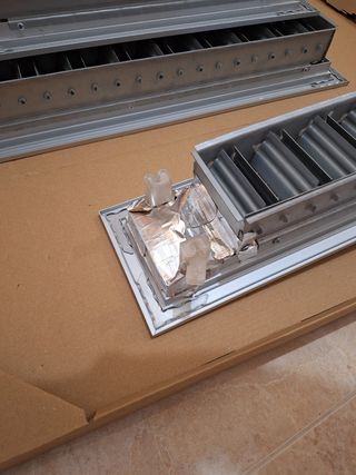 Rejillas climatización aluminio