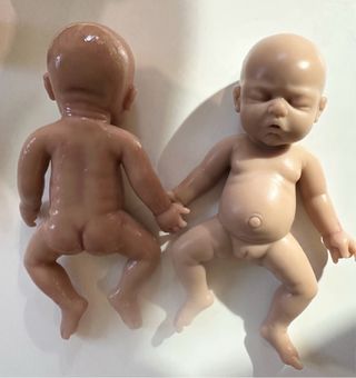 Muñeca reborn silicona