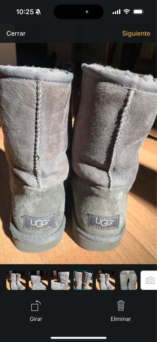 Botas UGG Gris - Talla 37