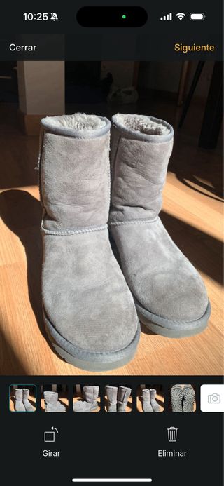 Botas UGG Gris - Talla 37