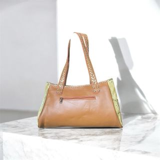 BOLSO ETNICO BOHO CHIC GRANDE DORADO
