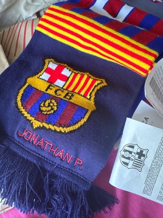 Bufanda FC Barcelona - Azul y Rojo