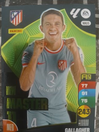 4 Cromos Adrenalyn New Master 11