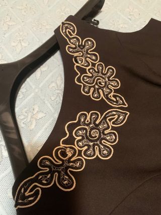 Vestido negro largo invitada boda