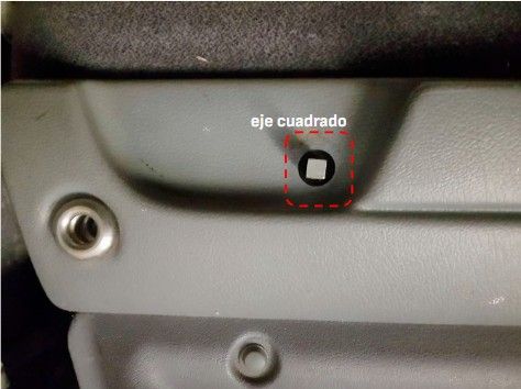 Palanca asiento contramarcha Vito W638