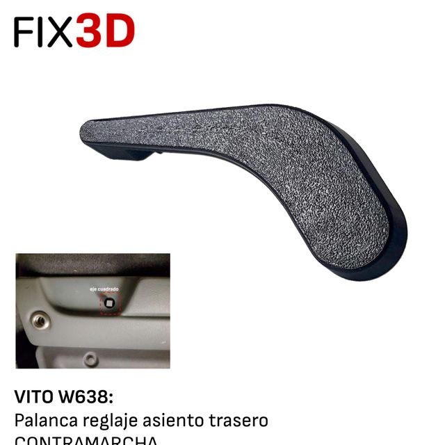 Palanca asiento contramarcha Vito W638