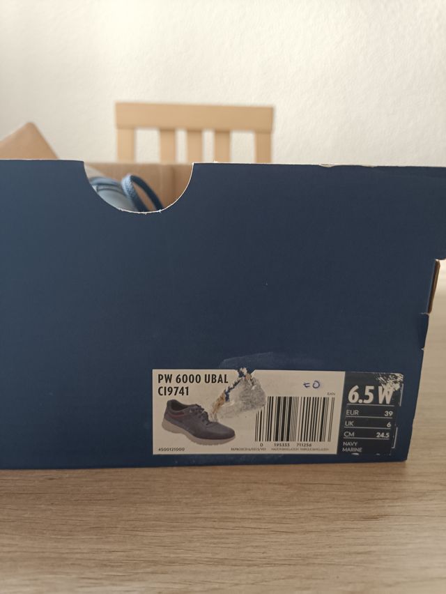 Zapatos hombre negros talla 40