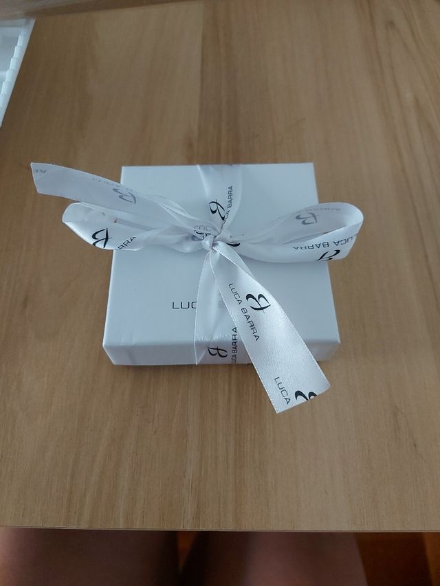 Collar Luca Barra plata - Sonajero ideal NAVIDAD!!