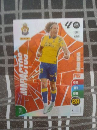 6 Cromos Adrenalyn XL Impactos