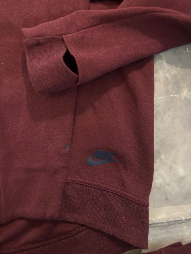 tuta Nike Tech fleece marrone