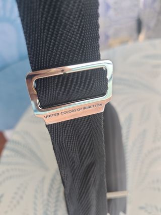 Bolso bandolera Benetton negro