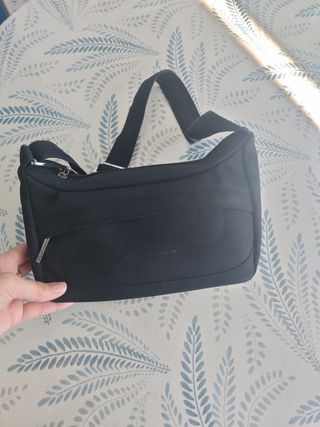 Bolso bandolera Benetton negro
