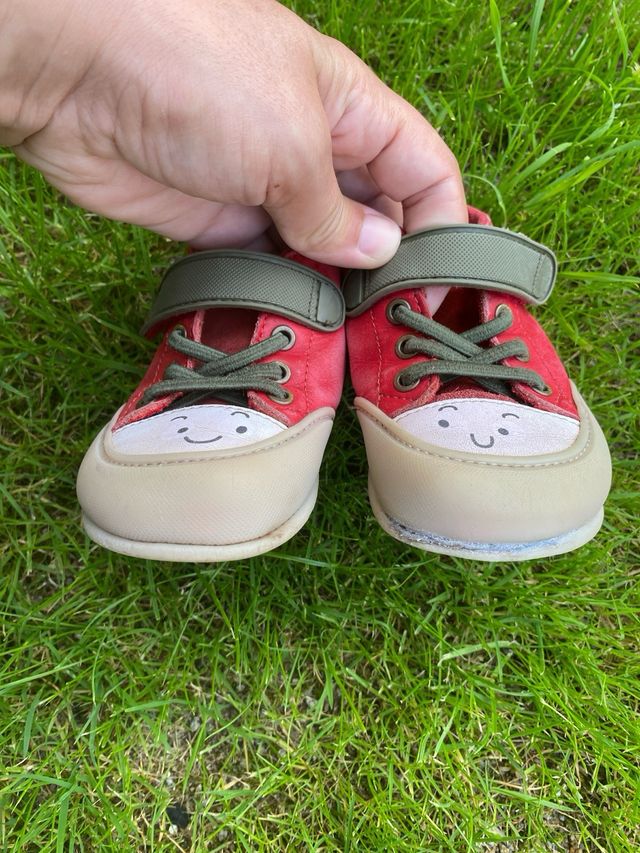 Zapatos Bebé Feroz - Rojo