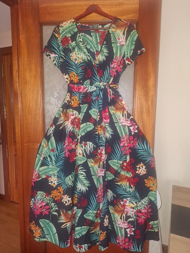 Vestido Shein estampado flores