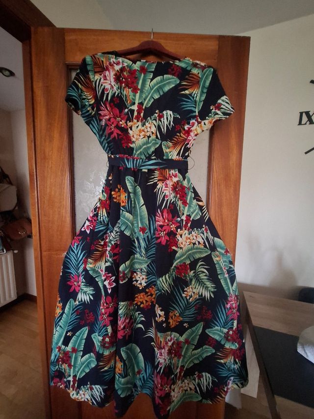 Vestido Shein estampado flores