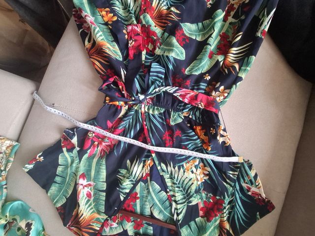 Vestido Shein estampado flores