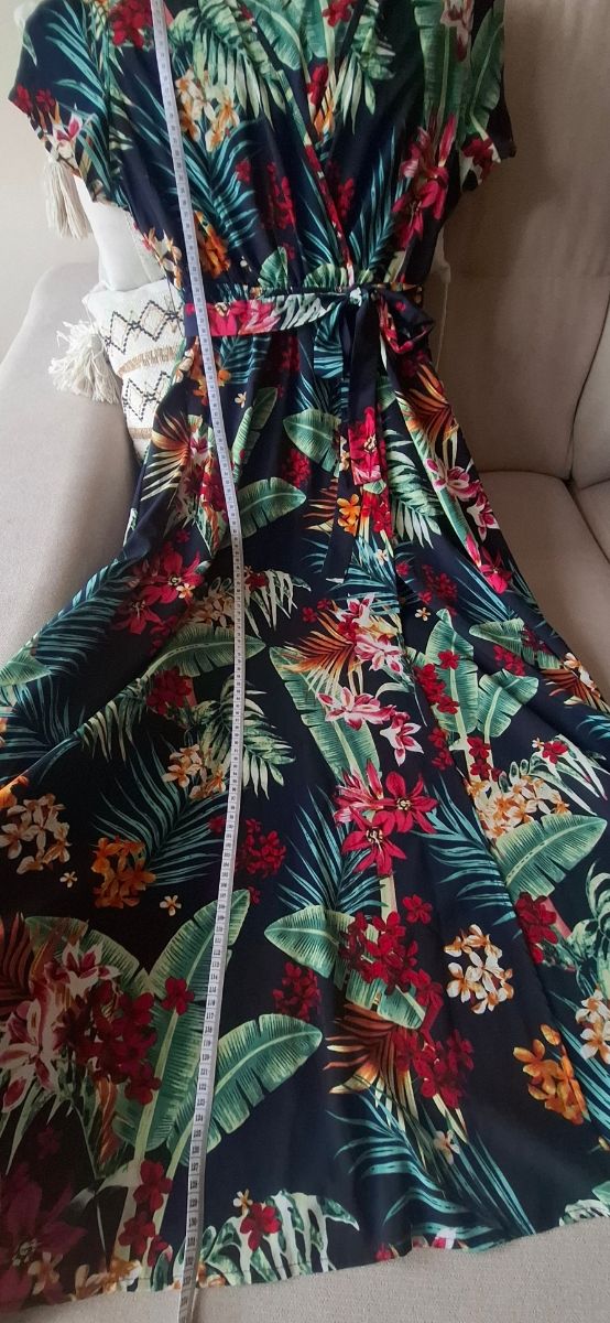 Vestido Shein estampado flores