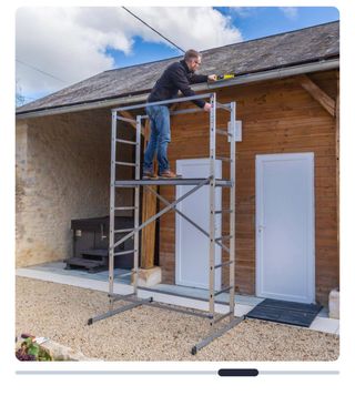 Andamio alquiler por horas o dias economico.