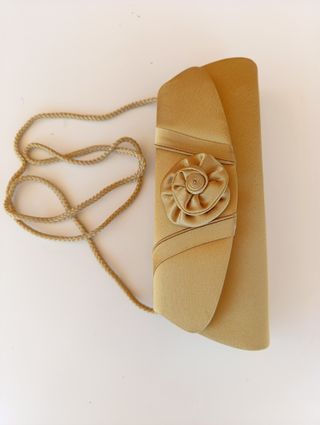 Bolso fiesta dorado