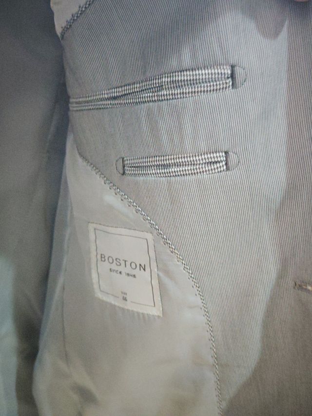Traje Boston gris - chaqueta
