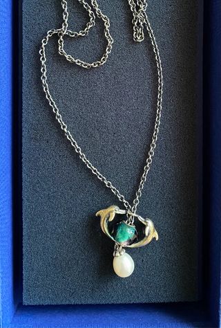 Collana Trollbeads: perla & charms