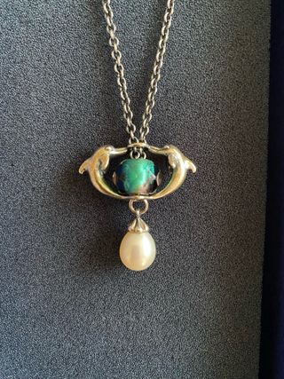 Collana Trollbeads: perla & charms