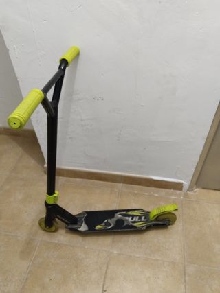 Patinete Infantil Bull - Negro/Verde
